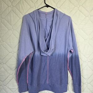 Women's Blue Gradient Sweater